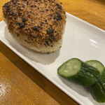 味のまる藤 - 〆の焼きおにぎり