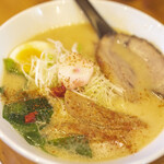 Menyashichifuku - 期間・提供数限定「味噌ラーメン」（940円）。