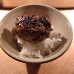 挽肉と米 - この食べ方、流行りましたねぇ。