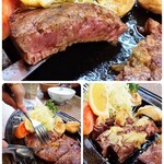 江戸川 - 絶品！ヒレステーキとニンニク