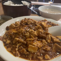 個室中華 頤和園 溜池山王店 - 麻婆豆腐定食1,150円