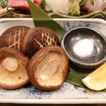 旬活和食 ままや - 原木椎茸焼き(1,575円)