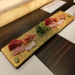 Sushi Yamaken - 追加の刺し盛り