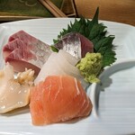 旬菜亭夢さき - 刺身５種類1200円