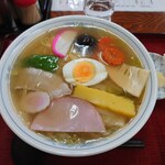 萬福屋 - 五目ワンタンメン（￥1,000)