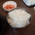 韓国家庭料理 孫家 - ご飯