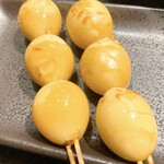 三酉屋 - うずら卵176円/本