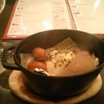 コンテンポラリー1684 ゲートシティ大崎店 - ソーセージの桜チップ燻製マッシュポテト添え