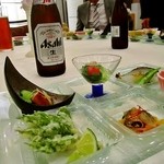 エピナール那須 - 前菜：こぶしの天麩羅