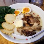 塩そば専門店 桑ばら - ユメさんのクリスマスラーメン
