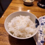 Tonkatsu Yutaka - ⚫ご飯　ふっくら美味しいご飯
