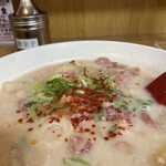 十八番 - 唐辛子をトッピング