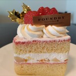 FOUNDRY - クリスマスショートケーキ。