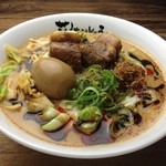 Hana Sanshou - ６月の月替りメニュー　大肉（ﾀﾞｰﾛｰ）担担麺