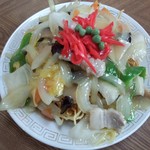 仙龍 - 仙龍　五目揚やきそば　530円