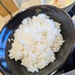 牧茶庵 - セットのご飯