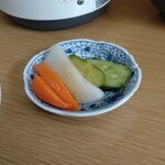 江ちゃんラーメン - 漬物