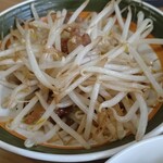 江ちゃんラーメン - もやし炒め(^q^)