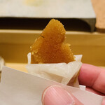 鮨 由う - ・自家製唐墨餅