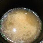 鮨 由う - ・牡丹海老の味噌汁
