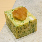 鮨 由う - ・あおさのりの玉子焼き