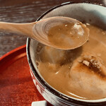 珈琲 月田 - コース料理の上品なスープのごとし