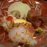 新和食 きくい - 紅鱧、明石の蛸、壱岐の本マグロ、蓮芋