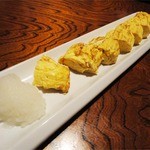 野の花 - 自家製厚焼玉子(300円)