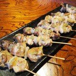 野の花 - 鳥串・柚子こしょう(300円×2)・わさび(300円×2)