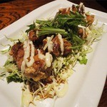 野の花 - 鳥唐揚げ甘辛ｿｰｽ(580円)