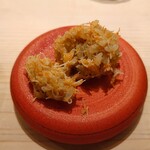 鮨 なんば - せいこ蟹をシャリと合わせたもの