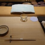 鮨 なんば - カウンター