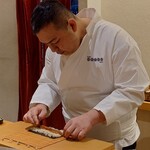 鮨 なんば - 大将の巻物