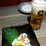 北海海鮮 寿司酒場 魚しょう - たちポンと瓶ビール