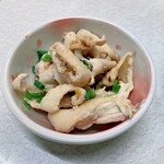 ゆたか食堂 - 鶏皮ポン酢