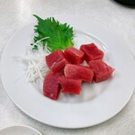 ゆたか食堂 - 本鮪赤身ブツ