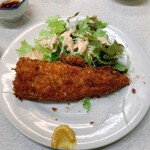 ゆたか食堂 - 穴子フライ