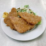 ゆたか食堂 - ハムカツ