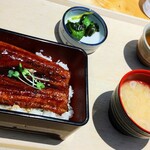 一休そば 総本店 - うな重 小盛