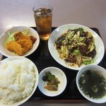 大清 - グルメＢランチ￥７５０(回鍋肉ver)