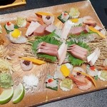 鳥越の宿　三楽園 - 造り：北陸の幸 五種盛