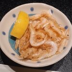 鳥越の宿　三楽園 - 小鉢：白海老唐揚
