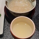 鳥越の宿　三楽園 - 食前酒,椀物：蕪摺り流し