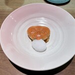 セルサルサーレ - セイコガニのリゾット 生姜の泡