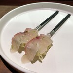 セルサルサーレ - 天然真鯛の冷製カッペリーニ