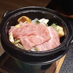 鳥越の宿　三楽園 - 鍋物：特選和牛と冬の幸鍋