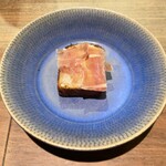 セルサルサーレ - サラダゴボウのサワード・ブレッド 味醂粕のバター 生ハムのオープン・サンド