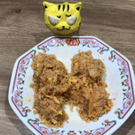 餃子の王将 - 見よ！これが、N断層だ　※キムチ炒飯は、白菜が邪魔して、作りづらい