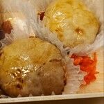 水了軒 - 肉巻き弁当。〆の炭水化物サイド