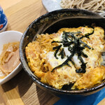 Soba Musashiya - ♪二種のチーズチキンカツ丼